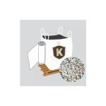King mat�riaux - kit gravillons blanc + g�otextile = 1 big bag gravillons 6 / 14 1. 5t [environ 20m2 ...