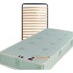 Ensemble matelas 120x190 cm ferme 19 cm - inclus sommier démonté et pieds - protège ensemble matelas ... Ensemble matelas 120x190 cm ferme 19 cm - inclus sommier démonté et pieds - protège ensemble matelas ...