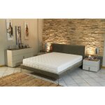 King of dreams - matelas 70x190 cm ferme - 20 cm - compatible sommiers articul�s - d�houssable et lavable ...