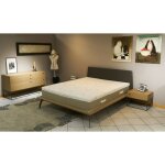 King of dreams - surmatelas 140x190 4cm - d�houssable - lavage � 30 - mousse m�moire de forme - confort ...