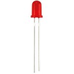 Diode led rouge 5 mm ? tension 2v ? intensit� 20ma ? faible consommation ? longue dur�e de vie ? rohs ...