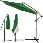 Parasol dport inclinable pare - soleil en aluminium avec manivelle housse protection uv50 + jardin ...