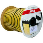 Kiso - joint d'�tanch�it� 141 en epdm vitrage / ch�ssis �paisseur 3 x largeur 15 mm en bobine de 100 ...