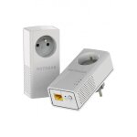 Kit de 2 cpl plp1000 1000 mbps avec prise filtr�e int�gr�e