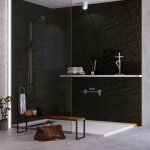 Kobertin - compact - lot de 2 panneaux mural revtement dcoratif, l120l1200. 4 cm, effet effet pierre ...