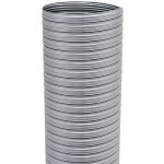Kit de 3, 5m de flexible inox 316 100mm pour tubage de conduit de chemine - joncoux