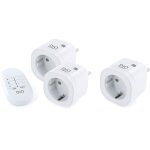 Kit 3 prises schuko wifi rf433mhz + tlcommande - chacon