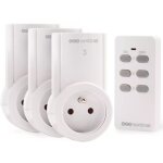 Kit 3 prises t�l�command�es controlpower 2300w - scs sentinel