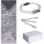 Kit de 4 accessoires kitwell - 400 violet pour yoga et pilates. enseble d'articles qui comprend tapis ...