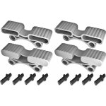 Kit de 4x embout support latte 38mmx12mm double suspendu + 8x tenon pour sommier souple flexible lit ... Kit de 4x embout support latte 38mmx12mm double suspendu + 8x tenon pour sommier souple flexible lit ...