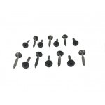 Mccover - kit de 50 vis 4, 8 x 38 mm tork laques pour bardage hpl - coloris - gris anthracite, longueur ...