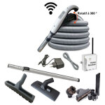 Kit 8 accessoires + 1 flexible universel on / off type aldes - longueur au choix (de 6 � 15m) - 8m