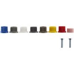 Noyon & thiebault ? kit de fixation croisillon pour t�te de robinet ? 8 inserts en plastique r�sistant ...