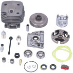Kit d'accessoires tron�onneuse husqvarna 61 268 272 272xp - cylindre 52mm, piston, bougie, durite carburant ...