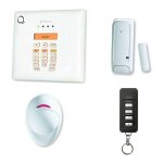 Kit d'alarme sans fil base d'alarme radio d'alarme anti - intrusion 30 zones bebw30 - k