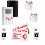 Ultra secure - kit alarme camion deluxe 2 - d�tecteur mouvement infrarouge + 2 ouverture / vibration ...