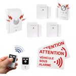 Ultra secure - kit alarme camping - car autonome sans - fil confort 2 - 3 détecteurs d'ouverture + sirène ... Ultra secure - kit alarme camping - car autonome sans - fil confort 2 - 3 détecteurs d'ouverture + sirène ...