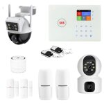 Kit alarme maison 4g connectée sans fil wifi et gsm amazone et 2 caméras double objectif lifebox kit11 ... Kit alarme maison 4g connectée sans fil wifi et gsm amazone et 2 caméras double objectif lifebox kit11 ...