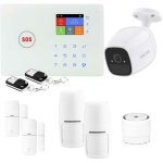 Lifebox - kit alarme maison 4g connecte sans fil wifi gsm amazone et camra wifi kit9