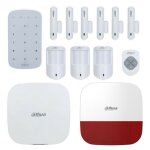 Dahua - kit alarme sans fil wifi, 3g, 4g et gprs 150 zones 868ghz 13 pices