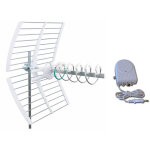 Kit antenne tnt avec pointage  led fracarro - elika pro 700 + ali me ntation originale