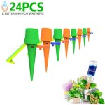 Kits d'arrosage automatiques goutte � goutte - 24 pi�ces - arrosage r�glable - bouche de bouteille d'eau ...