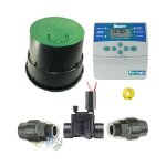 Hunter - kit d'arrosage automatique professionnel avec 1 zone 24v pour tuyaux de 32mm Hunter - kit d'arrosage automatique professionnel avec 1 zone 24v pour tuyaux de 32mm
