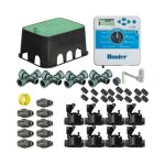 Kit d'arrosage automatique professionnel hunter - rain bird 8 zones 24v pour tuyau de 32mm