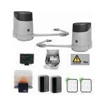 Kit d'automatisation hyke pour portails battants jusqu'à 3, 5 m 24 v nice hykebdkce Kit d'automatisation hyke pour portails battants jusqu'à 3, 5 m 24 v nice hykebdkce