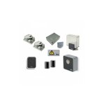 Kit d'automatisation 24v moteur enterr� pour portillon nice mfab3024bdkce