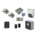 Kit d'automatisation 24v moteur enterr� pour portillon nice mfab3024bdkce