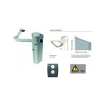 Nice - kit d'automatisation bras articul� portail 1 battant env. 1, 8m walky kit