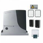 Nice - kit d'automatisation pour portails coulissants jusqu'� 1000 kg 24 v robus rb1000bdkce