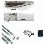 Kit set automatisme portes de garage basculantes contrepoids 24v nice tnlkce ten