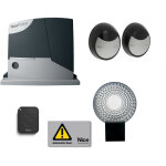 Nice kit automatisme de portail coulissant robus 400 Nice kit automatisme de portail coulissant robus 400