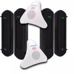 Kit avanc alerte passage 600m performance - 2 jeux barrires infrarouges solaires & 2 carillons 35 mlodies ...