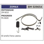 Kit de bague de frein de cha�ne zomax pour tron�onneuse zm 6010 029654