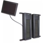 Kit barrires infrarouges 1b - 60 + panneau solaire dport avec support de fixation rglable (da600 ...