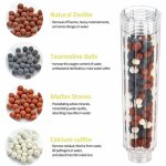 Kit de boules de douche � main 6 mois de recharge de filtre de douche pour pommeau de douche anti - calcaire, ...