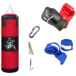 Kit de boxe complet 10749 avec des gants sac et un crochet pour entra�nement
