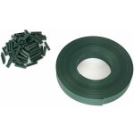 Terre jardin - kit brise vue occultant en pvc pour clture  lamelles - 60 m - - vert