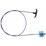 Kit brosse ramoneur po�les � granul�s 2 m�tres x 80 mm.