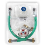 Kit butane bi - bouteille - lyres inox 35cm - 1. 3kg / h - 28mbar Kit butane bi - bouteille - lyres inox 35cm - 1. 3kg / h - 28mbar