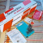 Kit c�ble plancher chauffant �lectrique l85 domocable 1600w