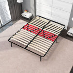 Maison aubertin - kit cadre  lattes - 140 x 200 cm - morphologique zones de confort