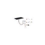 Uniteck - kit camping - car 150w 12v panneau monocristallin - rgulateur mppt - kit camping - car 150w ...