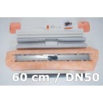Kit pour caniveau horizontal � 50 kerdi - line - h sans grille schluter 60cm