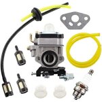 Kit de carburateur pour al - ko alko d�broussailleuse bc410 bc4535 bc 4125 moteur de tondeuse � gazon ...