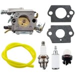 Kit de carburateur pour husqvarna 225 227 232 235 240 577133001 537052701 522607401 503281517 remplace ...