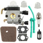 Kit de carburateur puissant pour applicable stihl fs45 fs46 fs55 fc55 fs38 hs45 fs74 fs75 - am�liorez ...